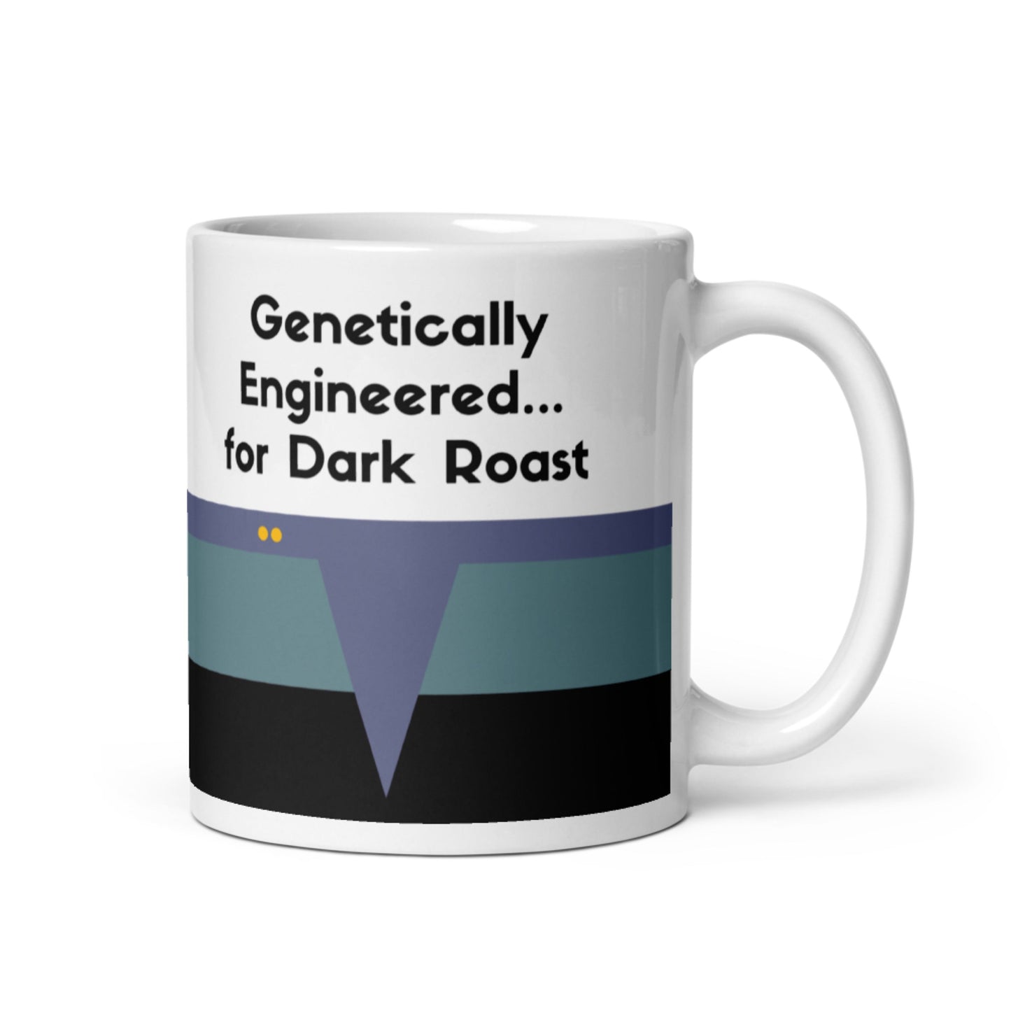 Dr. Bashir-inspired coffee mug for Trekkies, DS9 Lieutenant Science Division coffee mug, Trekkie gift for coffee enthusiasts