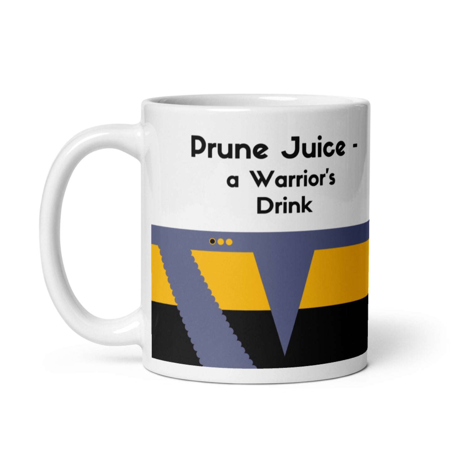Klingon warrior drink coffee mug, Worf-inspired Trekkie gift, unconventional drink for Starfleet fans