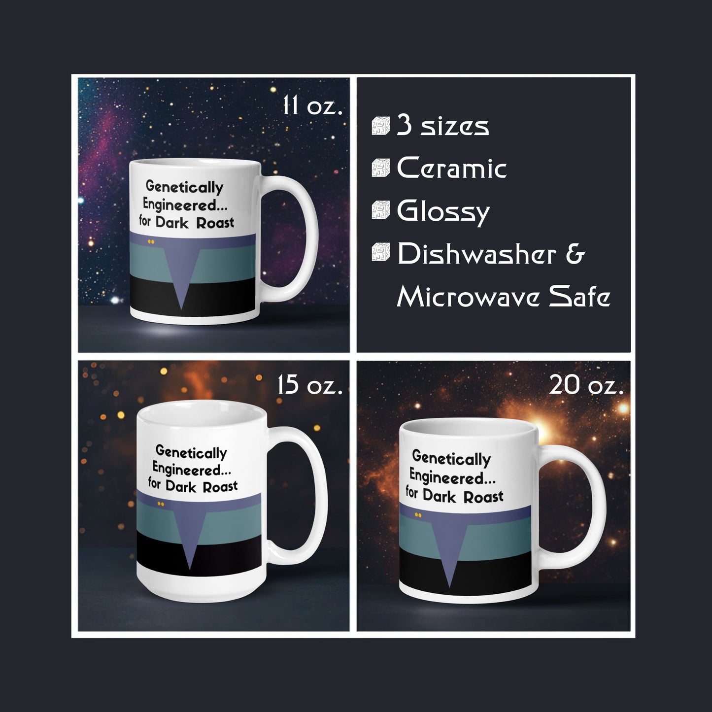 Dr. Bashir-inspired coffee mug for Trekkies, DS9 Lieutenant Science Division coffee mug, Trekkie gift for coffee enthusiasts