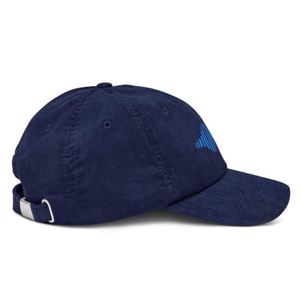 Casual wear corduroy hat