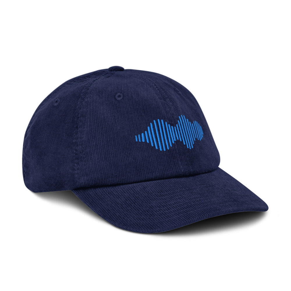 Stylish corduroy hat for festivals