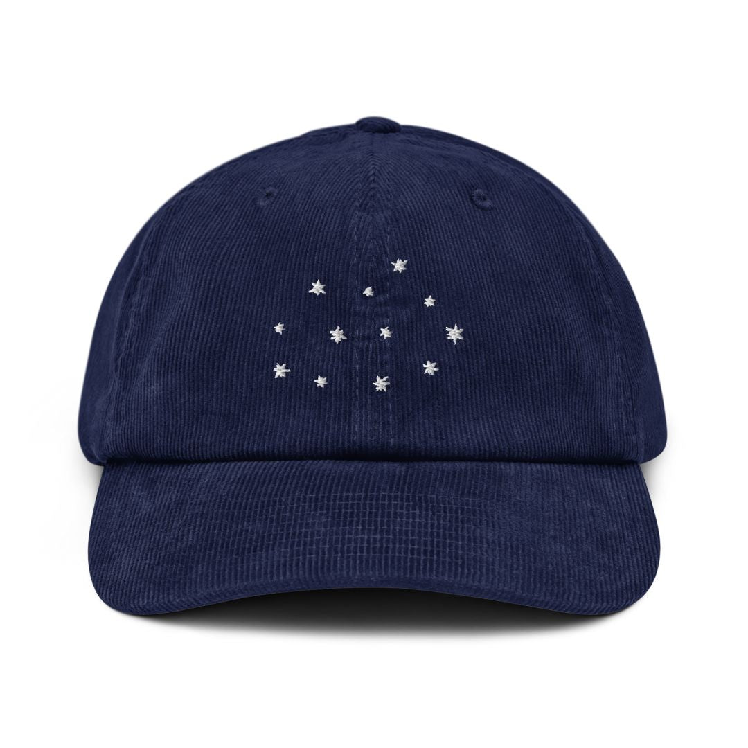 Stars & Books – Embroidered Hat for Book Lovers