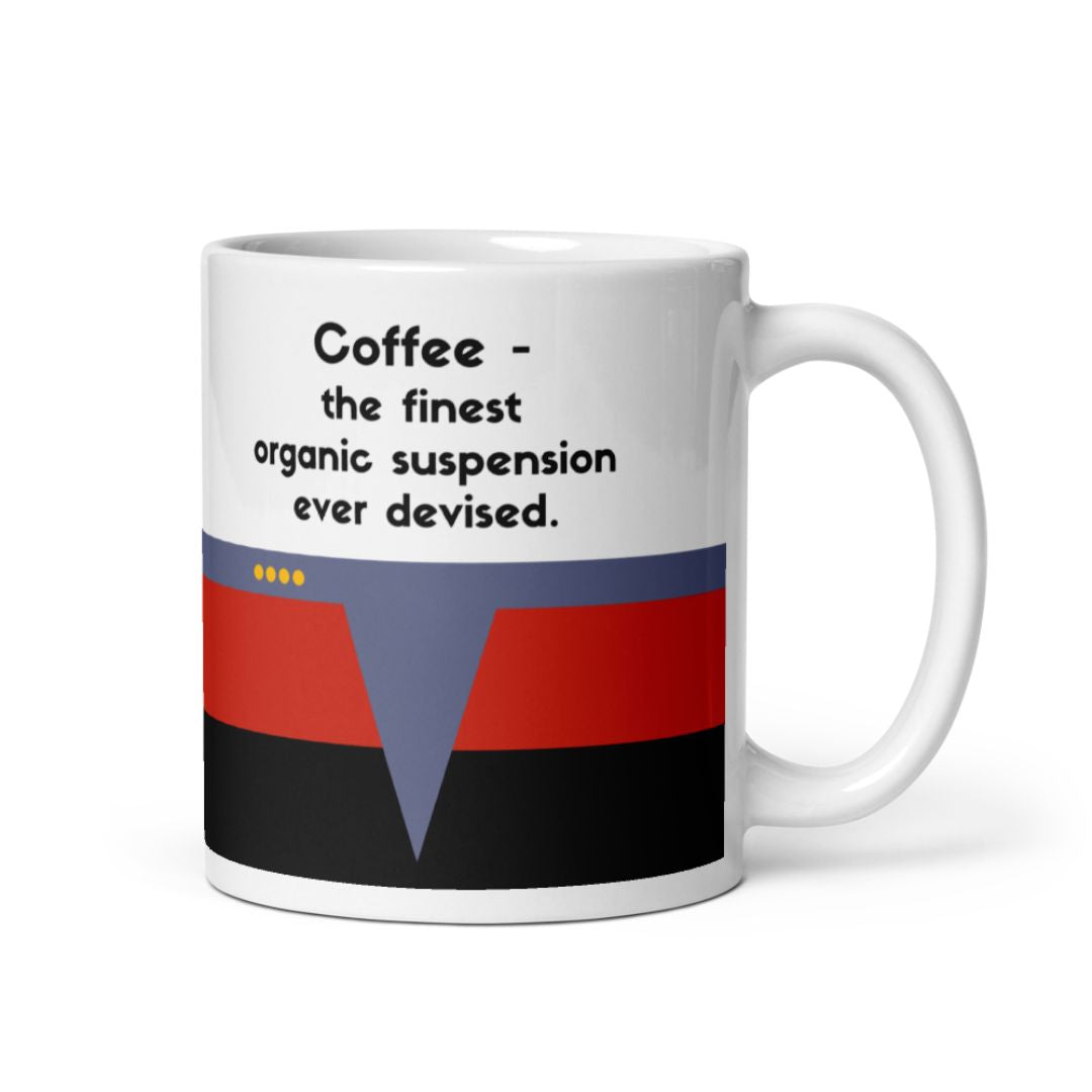 Janeway "Finest Organic Suspension" Coffee Mug - Star Trek: Voyager
