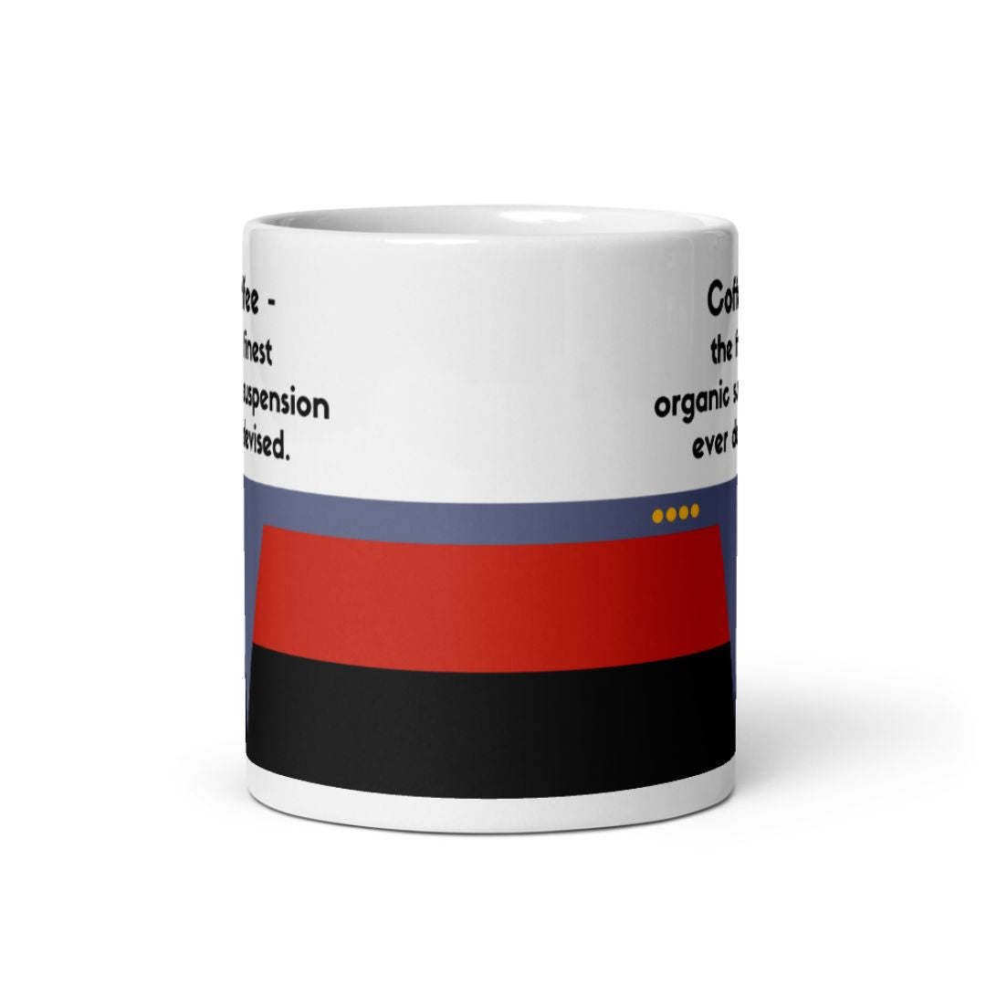 Janeway "Finest Organic Suspension" Coffee Mug - Star Trek: Voyager