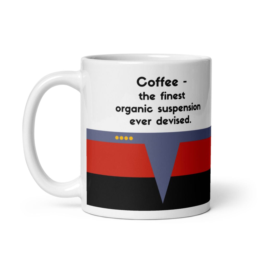 Janeway "Finest Organic Suspension" Coffee Mug - Star Trek: Voyager