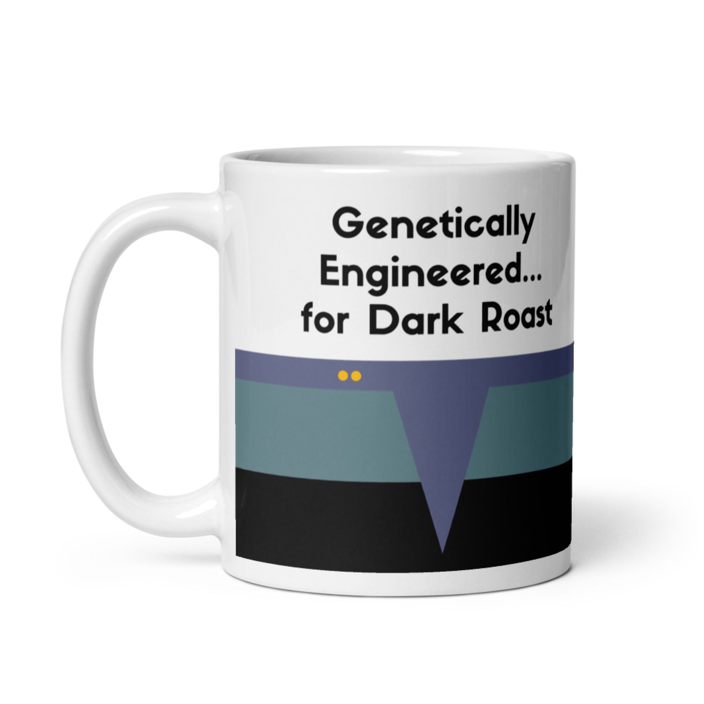 Dr. Bashir-inspired coffee mug for Trekkies, DS9 Lieutenant Science Division coffee mug, Trekkie gift for coffee enthusiasts