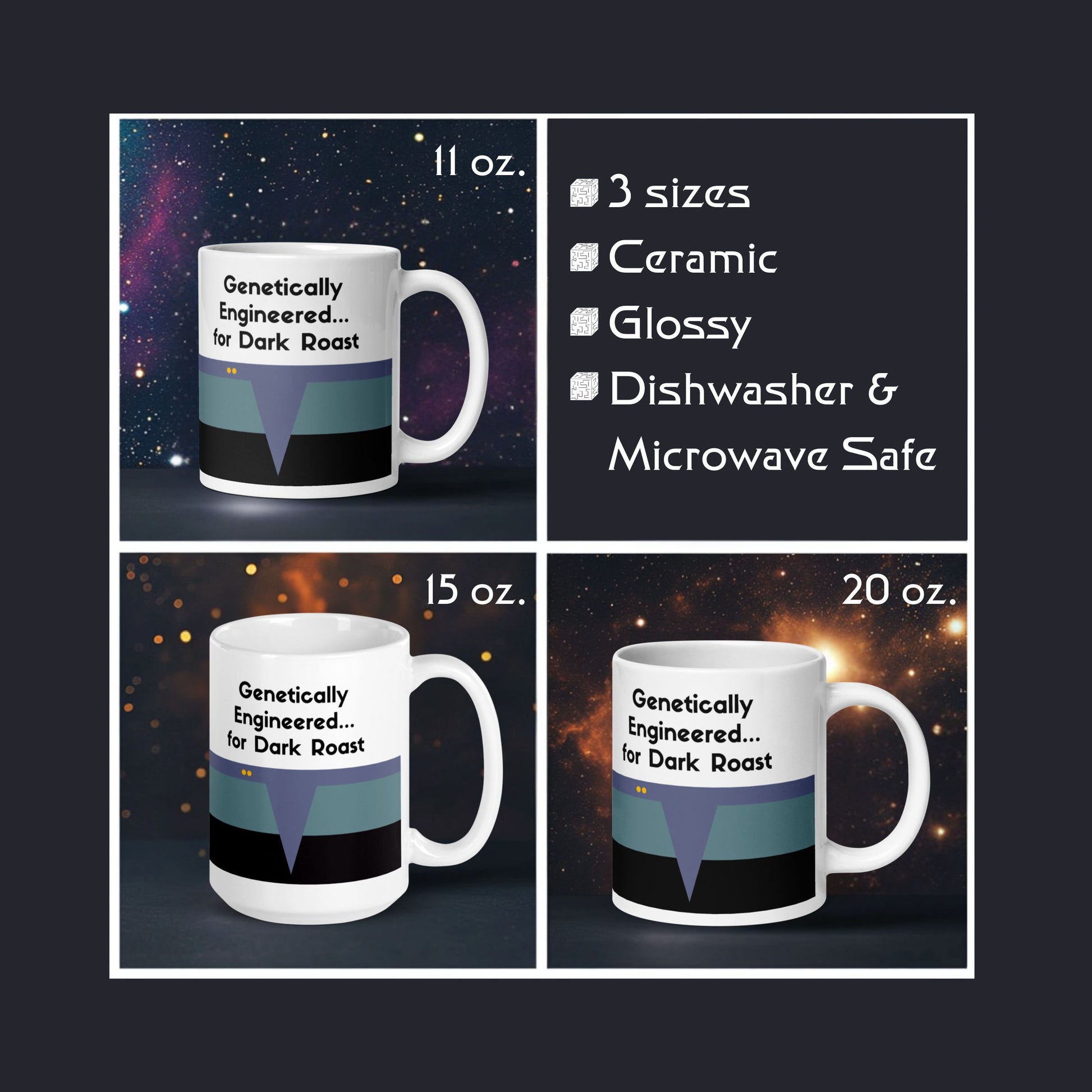 Dr. Bashir-inspired coffee mug for Trekkies, DS9 Lieutenant Science Division coffee mug, Trekkie gift for coffee enthusiasts