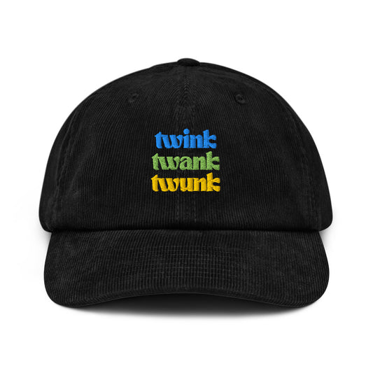 Colorful Twink Corduroy Hat